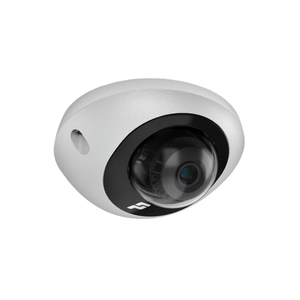 White pelco security camera on a white background
