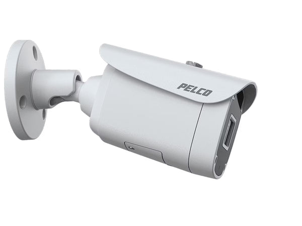 Pelco Sarix Value Bullet Camera with White Background Facing Right